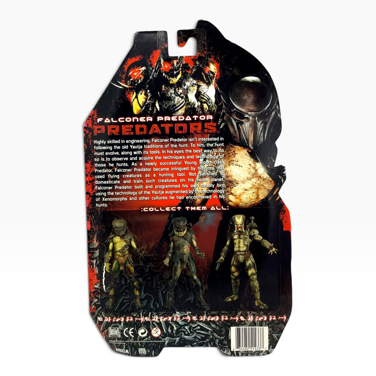 NECA Predators Falconer Predator 7" Action Figure - 2010 Predators