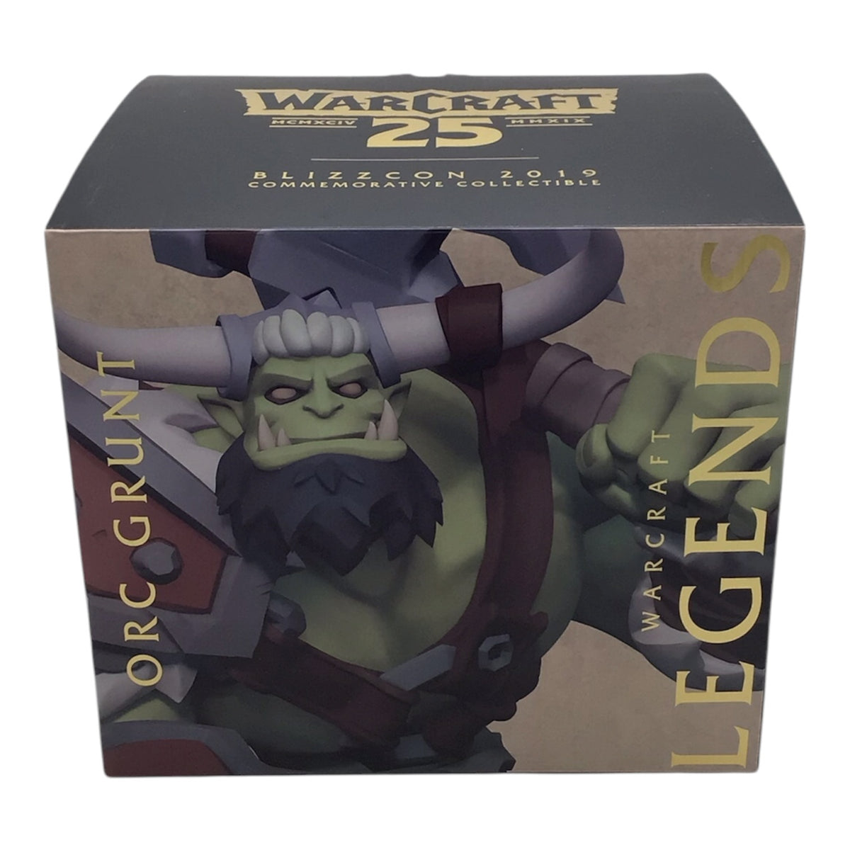 BlizzCon 2019 World of Warcraft 25th Anniversary Commemorative Collectible - Orc Grunt Statue