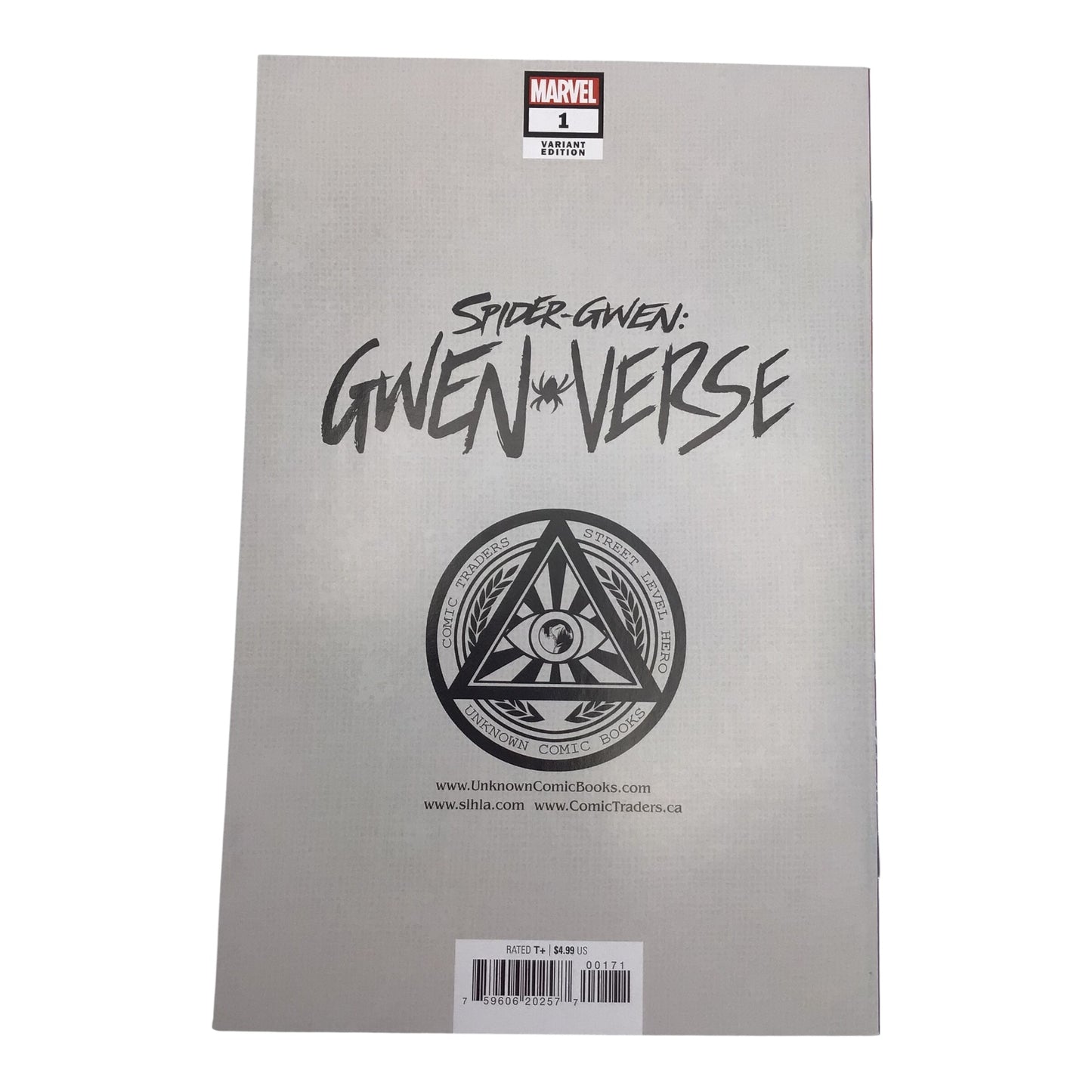 Spider-Gwen: Gwen-Verse #1 Variant Edition Signed by Sabine Rich – COA
