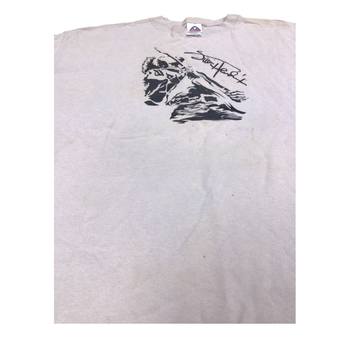 Jimi Hendrix Light Gray Graphic T-Shirt XL – AAA
