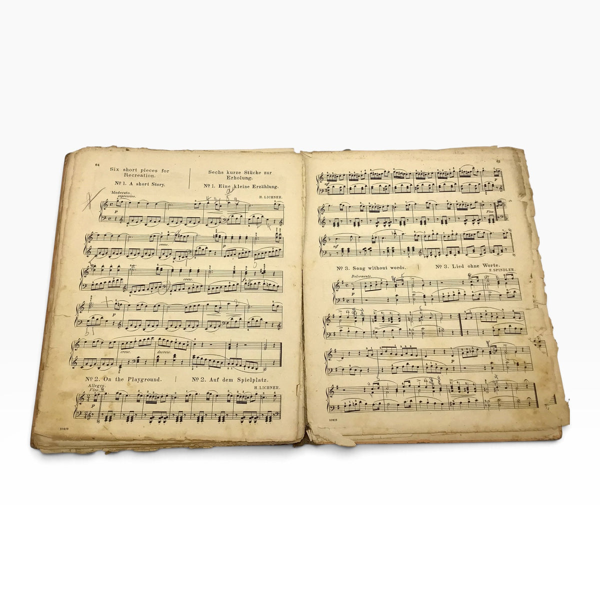 Ferdinand Beyer Elementary Instruction Book for the Pianoforte – G. Schirmer 1899