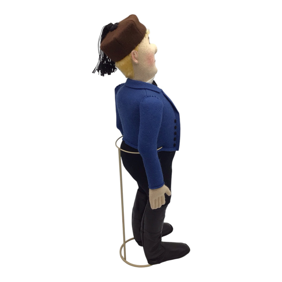 German Steiff Peasant Jorg Felt Doll 9112/45 - Numbered 87/88