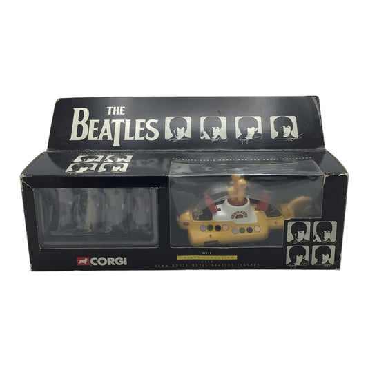 The Beatles Yellow Submarine w/ 54mm White Metal Beatles Figures - Corgi