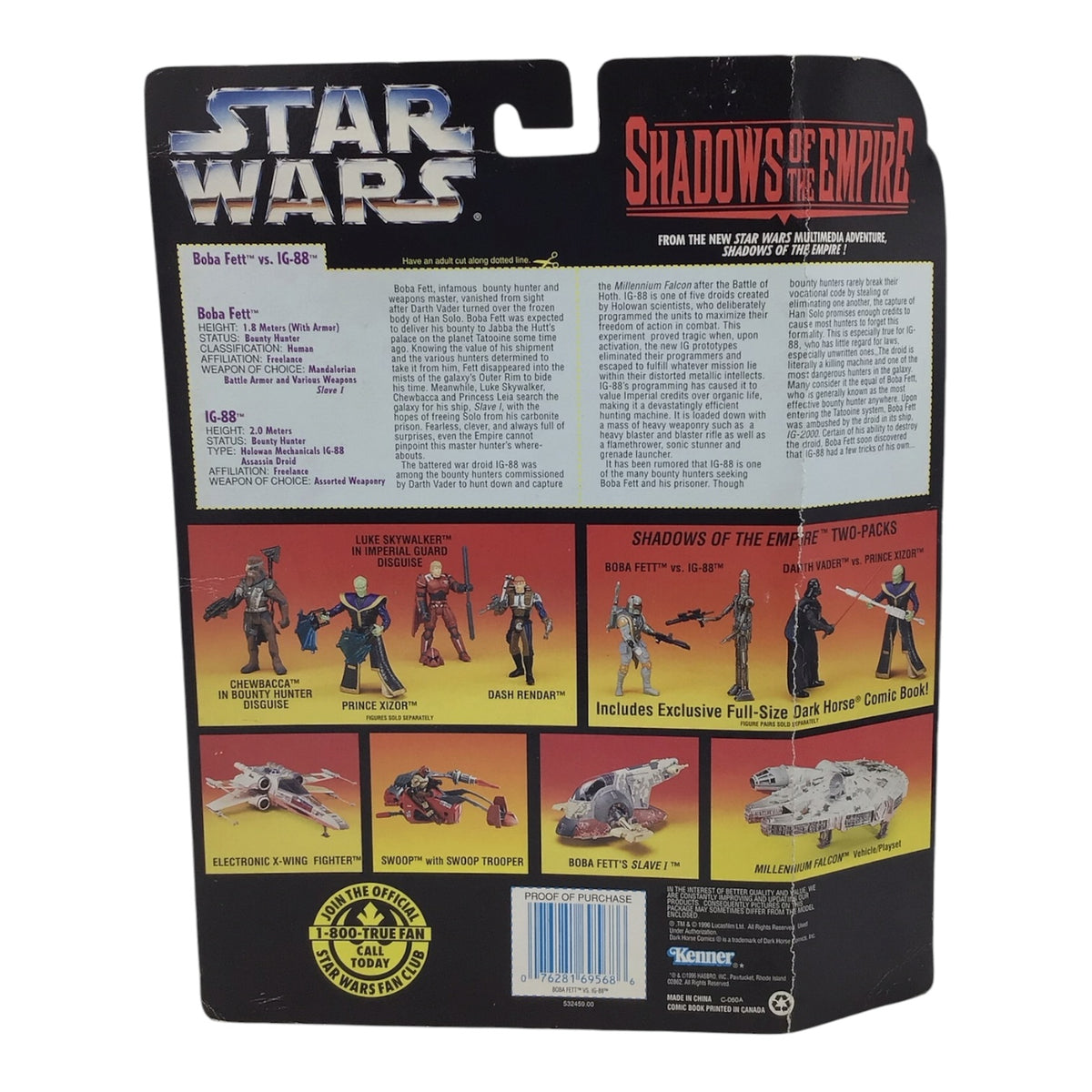 Star Wars: Shadow of the Empire - Boba Fett vs. IG-88 w/ Exclusive Comic Book