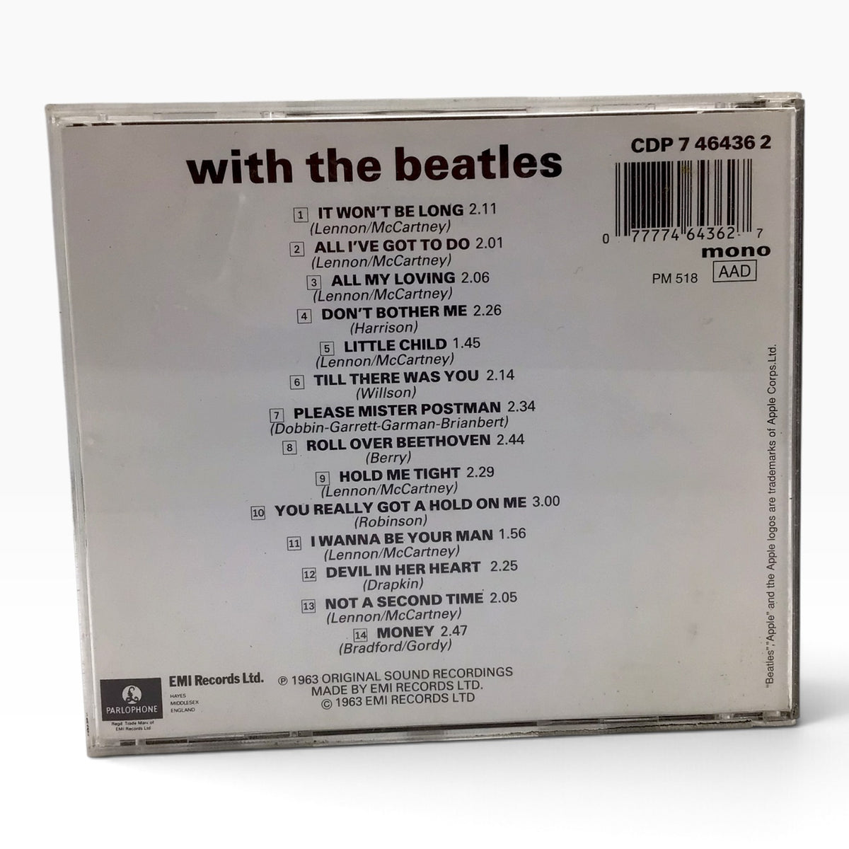 The Beatles 1988 Collection 15-CD Albums Roll Top Black Box Set "Breadbin" - EMI