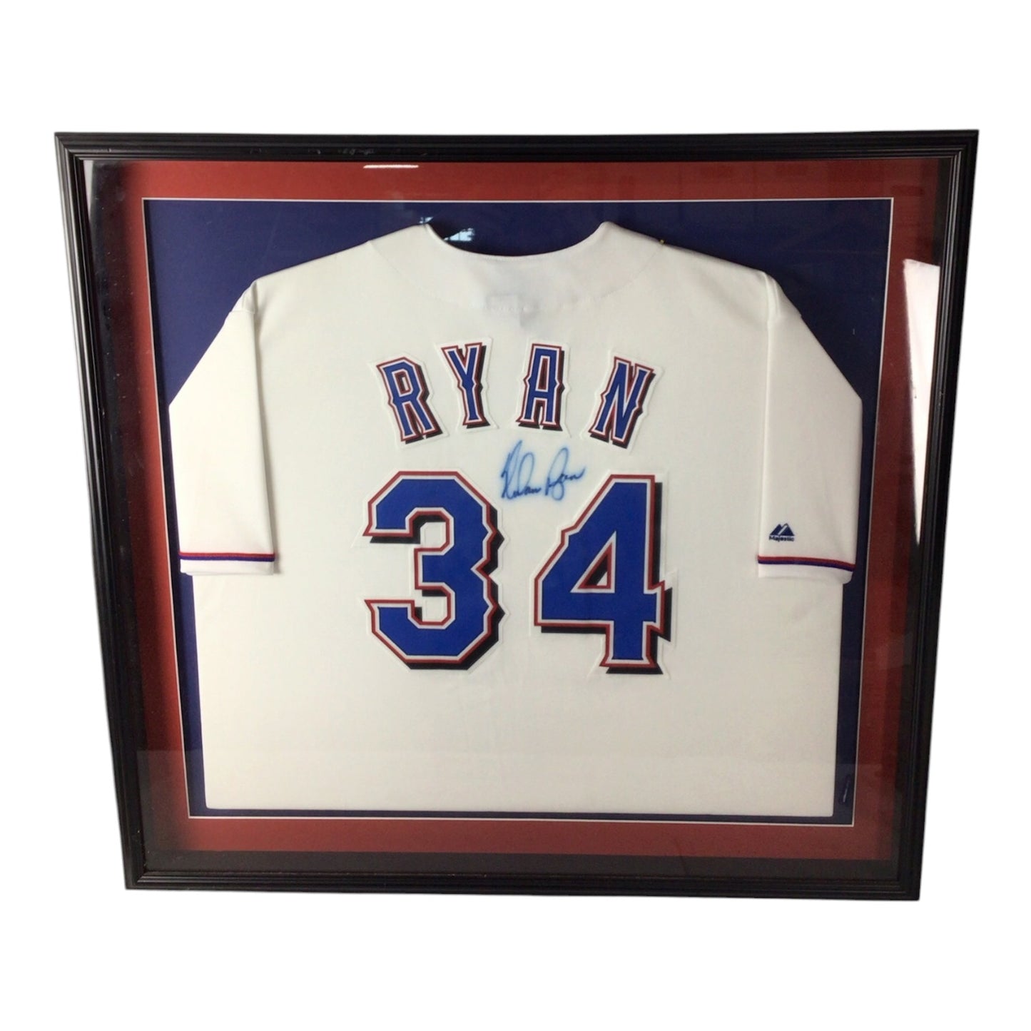 Nolan Ryan Autographed Jersey