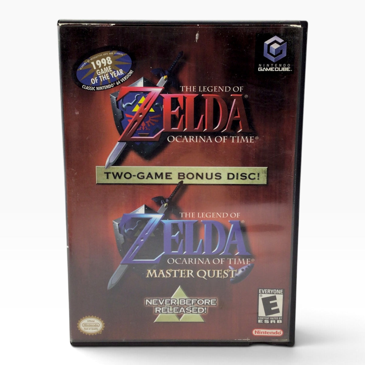 The Legend of Zelda Ocarina of Time / Master Quest Two-Game Bonus Disc – Nintendo GameCube 2003