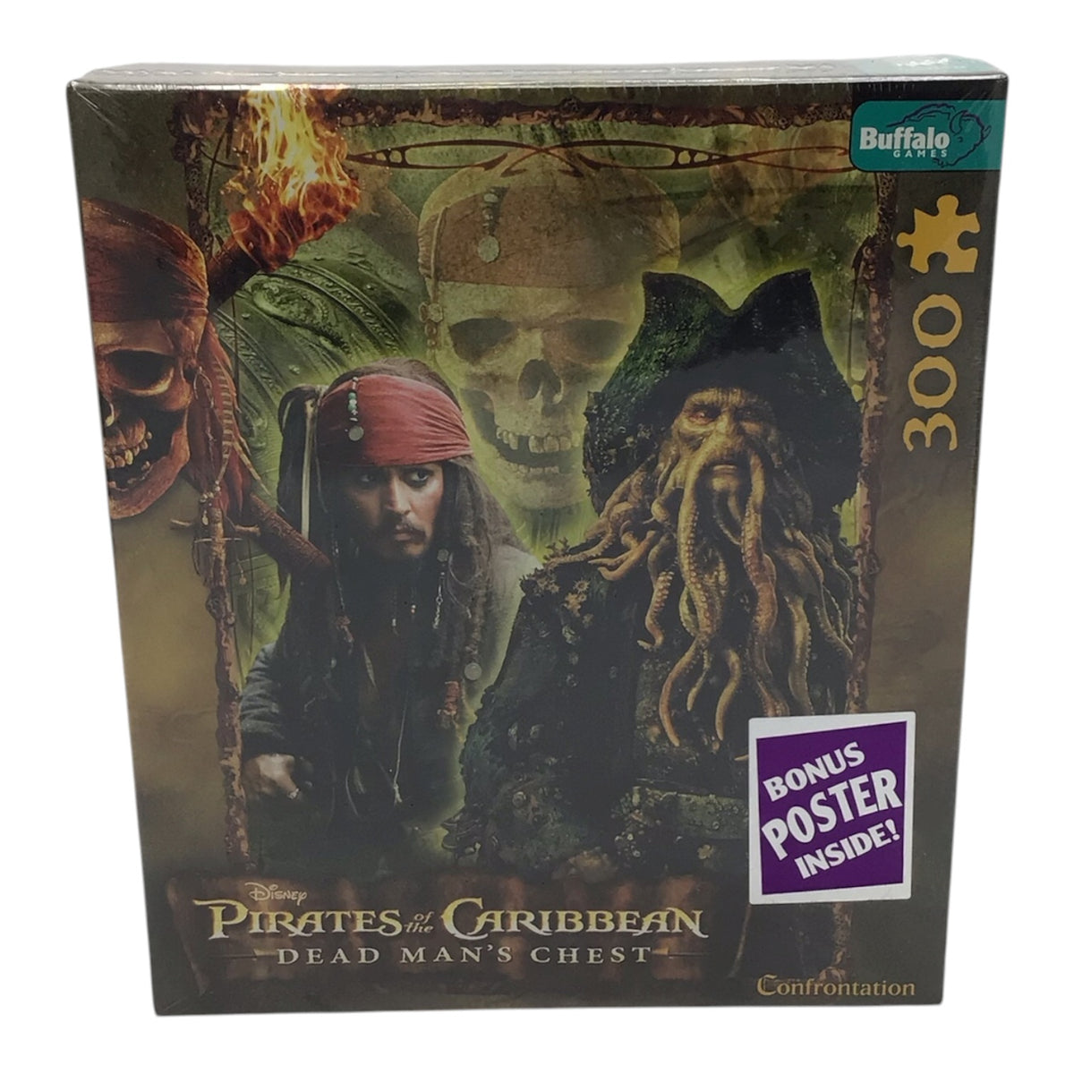 Pirates of the Caribbean Dead Man's Chest Confrontation 300pc Puzzle - New in Box