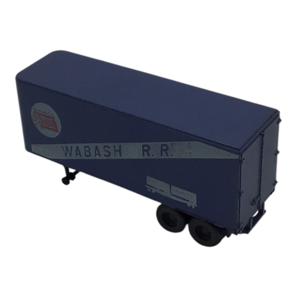 Vintage Plastic Wabash R.R. Semi Trailer