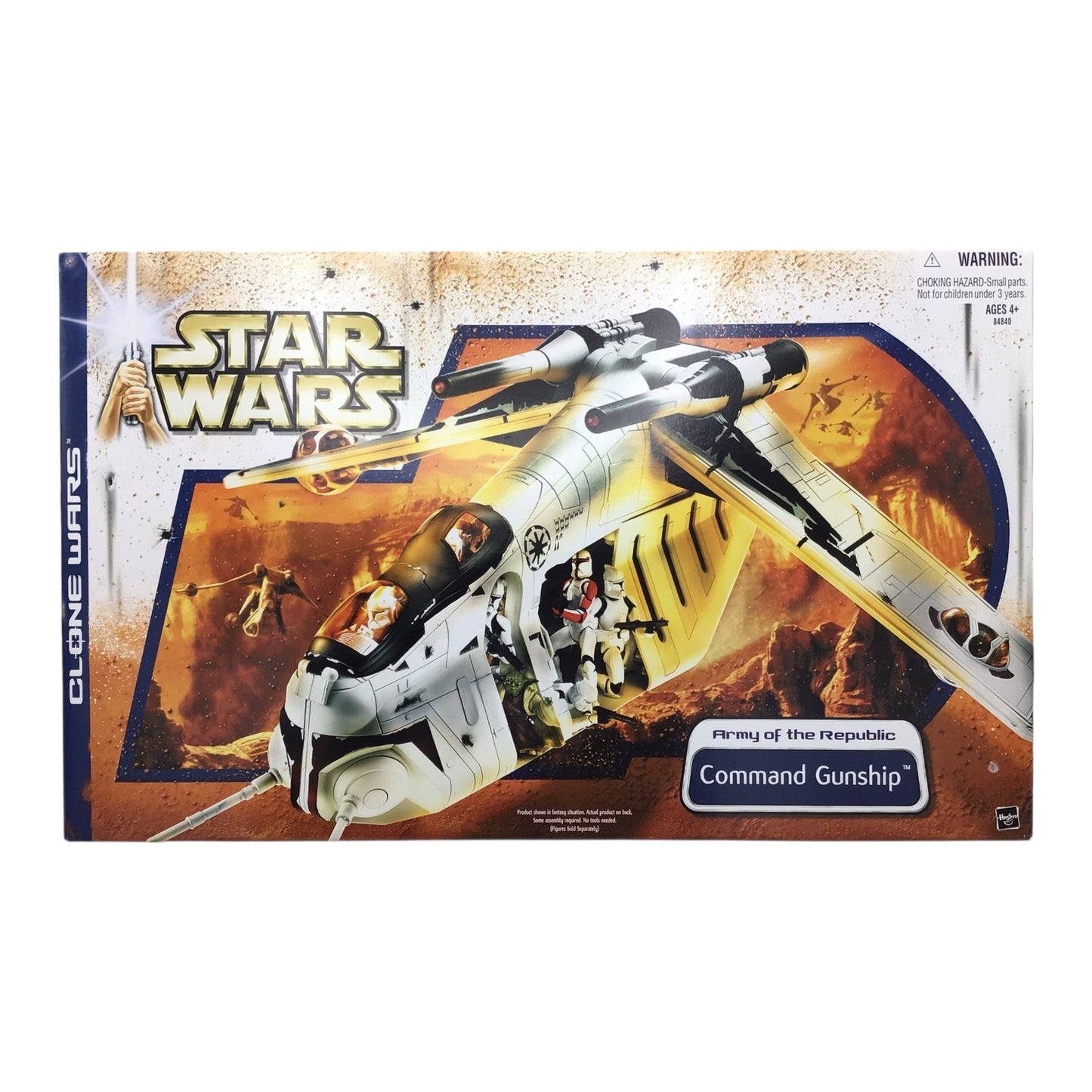 Hasbro Star Wars Clone Wars Army of the Republic Command Gunship #84840