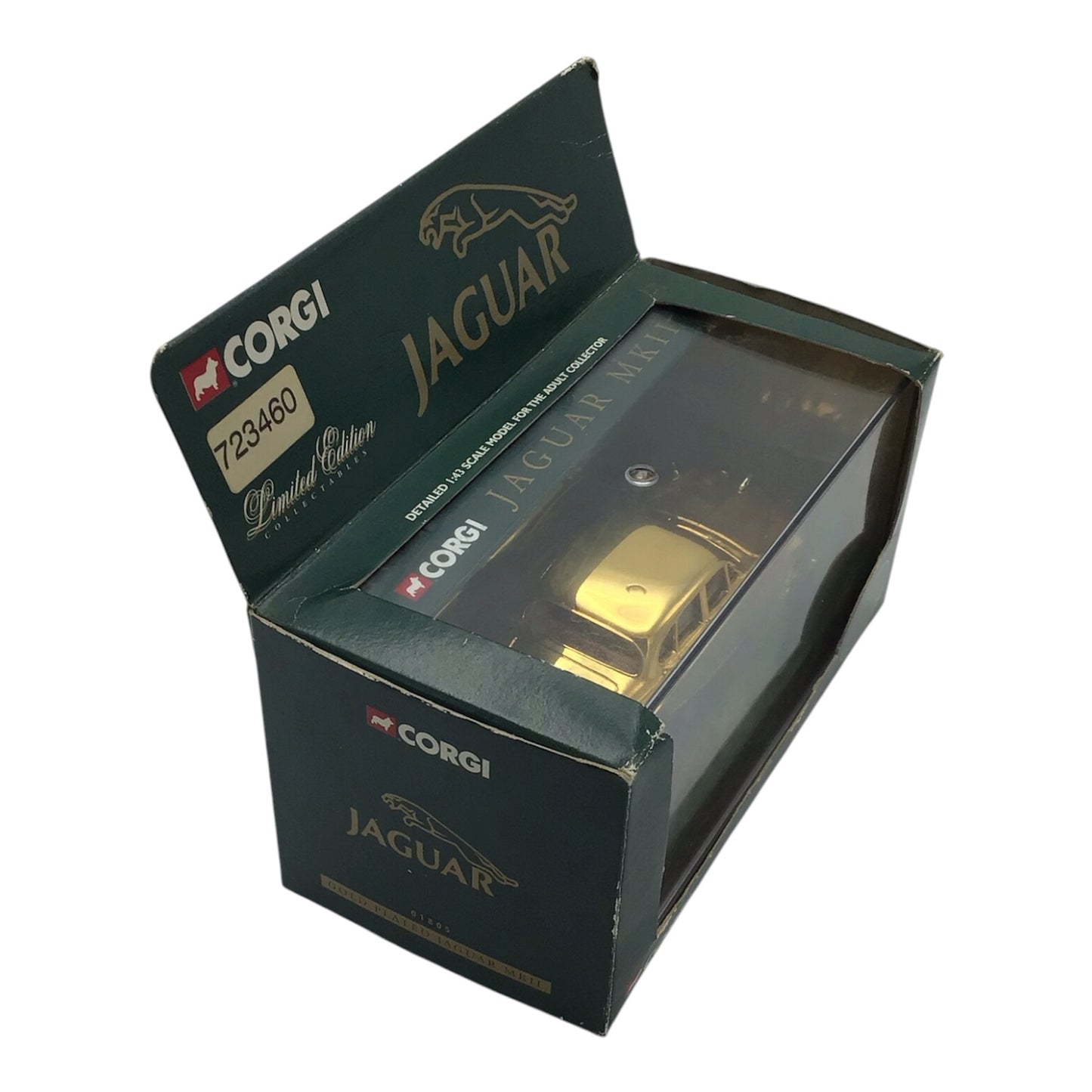 Gold Plated Jaguar MKII 40th Anniversary Commemorative Edition - Corgi