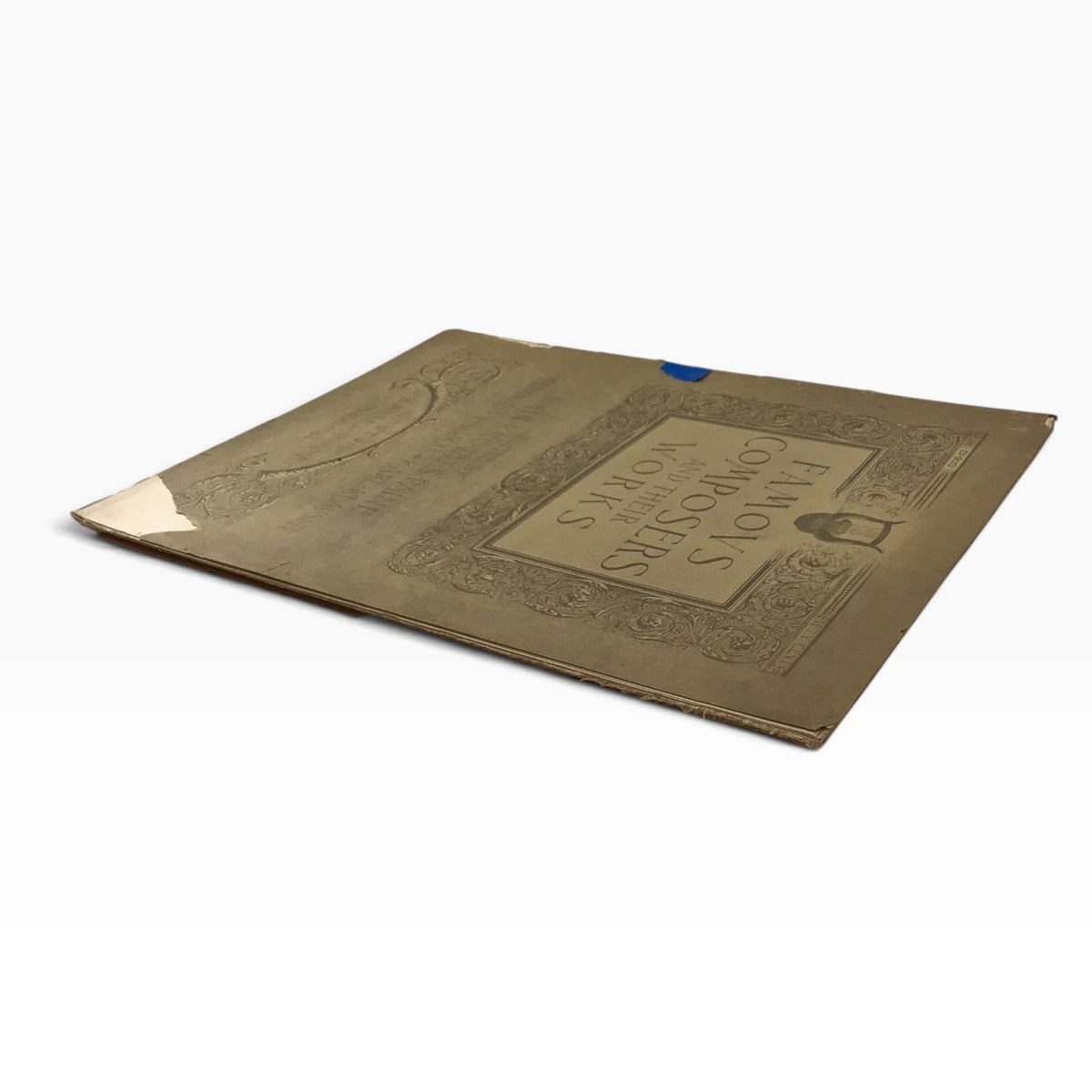 Antique 1891 Famous Composers and Their Works Part 9 – Music History & Piano Sheet Music Book