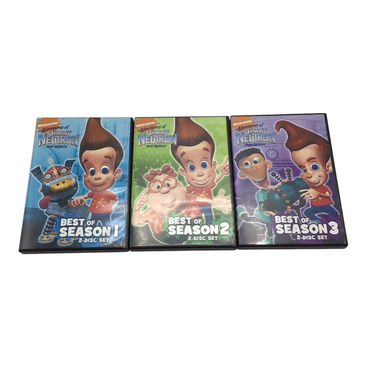 Nickelodeon Adventures of Jimmy Neutron Best of Seasons 1-3 DVD Set