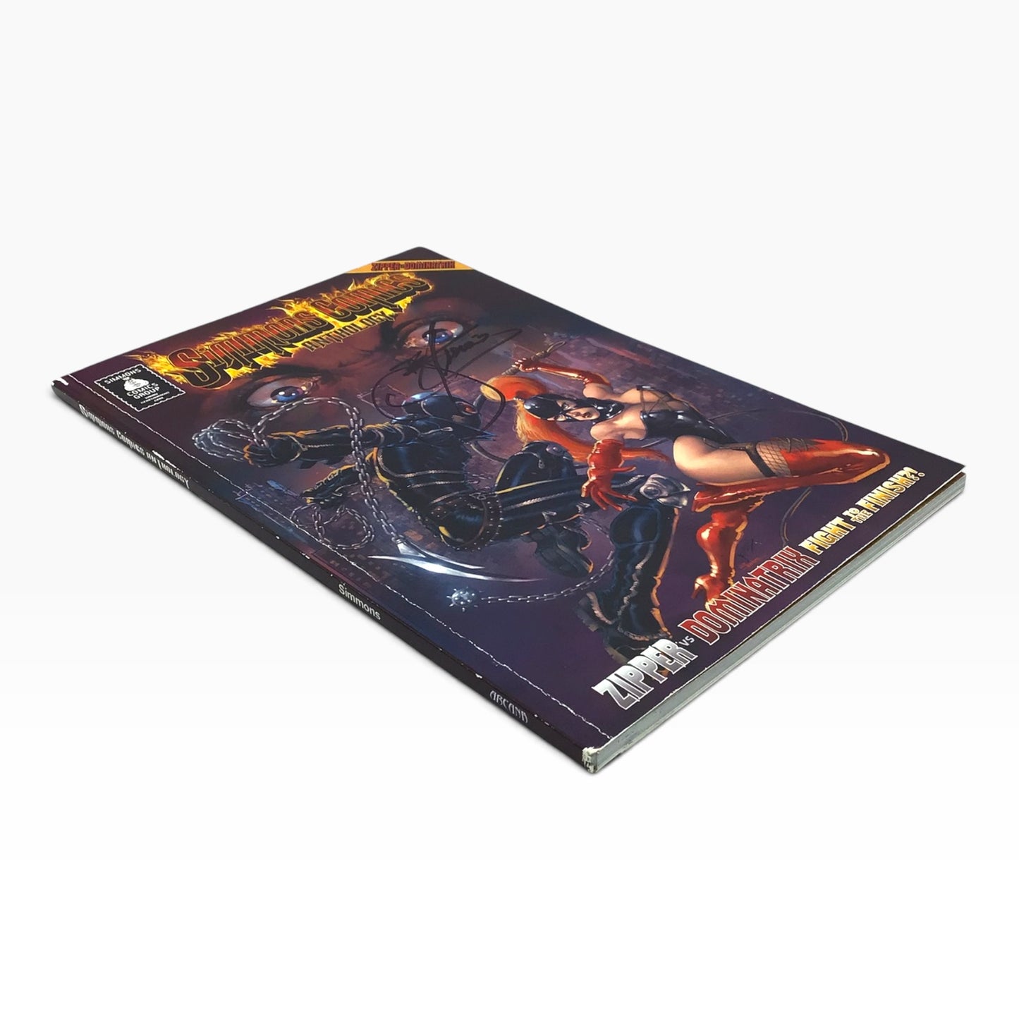 Simmons Comics Anthology: Zipper vs. Dominatrix Signed by Gene Simmons – 2012 SDCC Exclusive