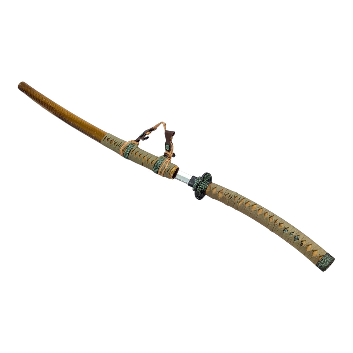 43" Samurai Reverse Jintachi Sword – Hardwood Handle