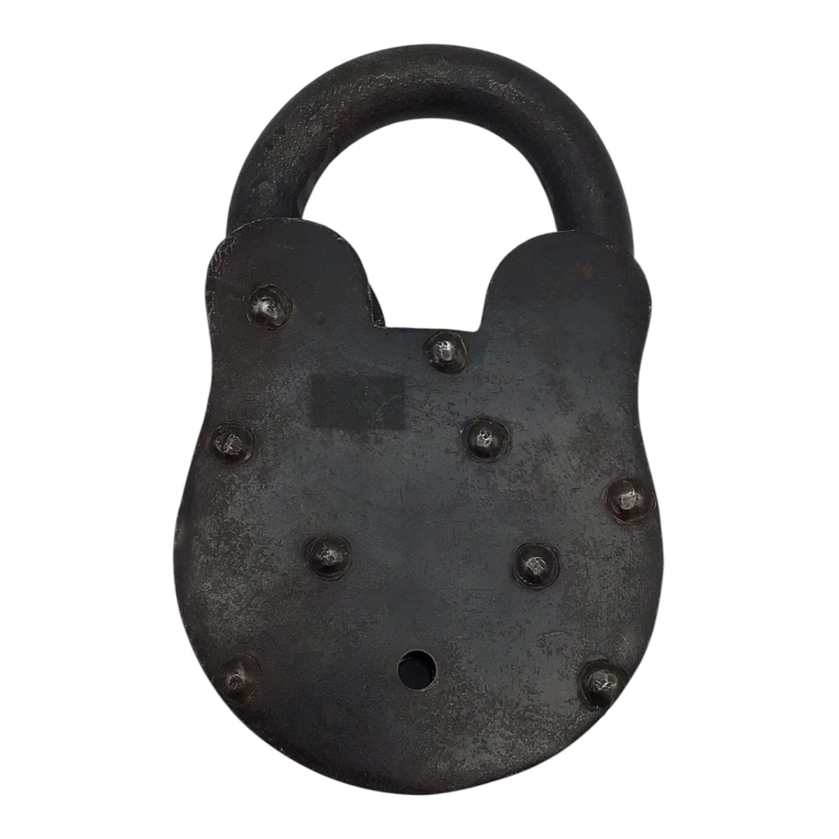Extra Large Antique Padlock w/ 2 Keys