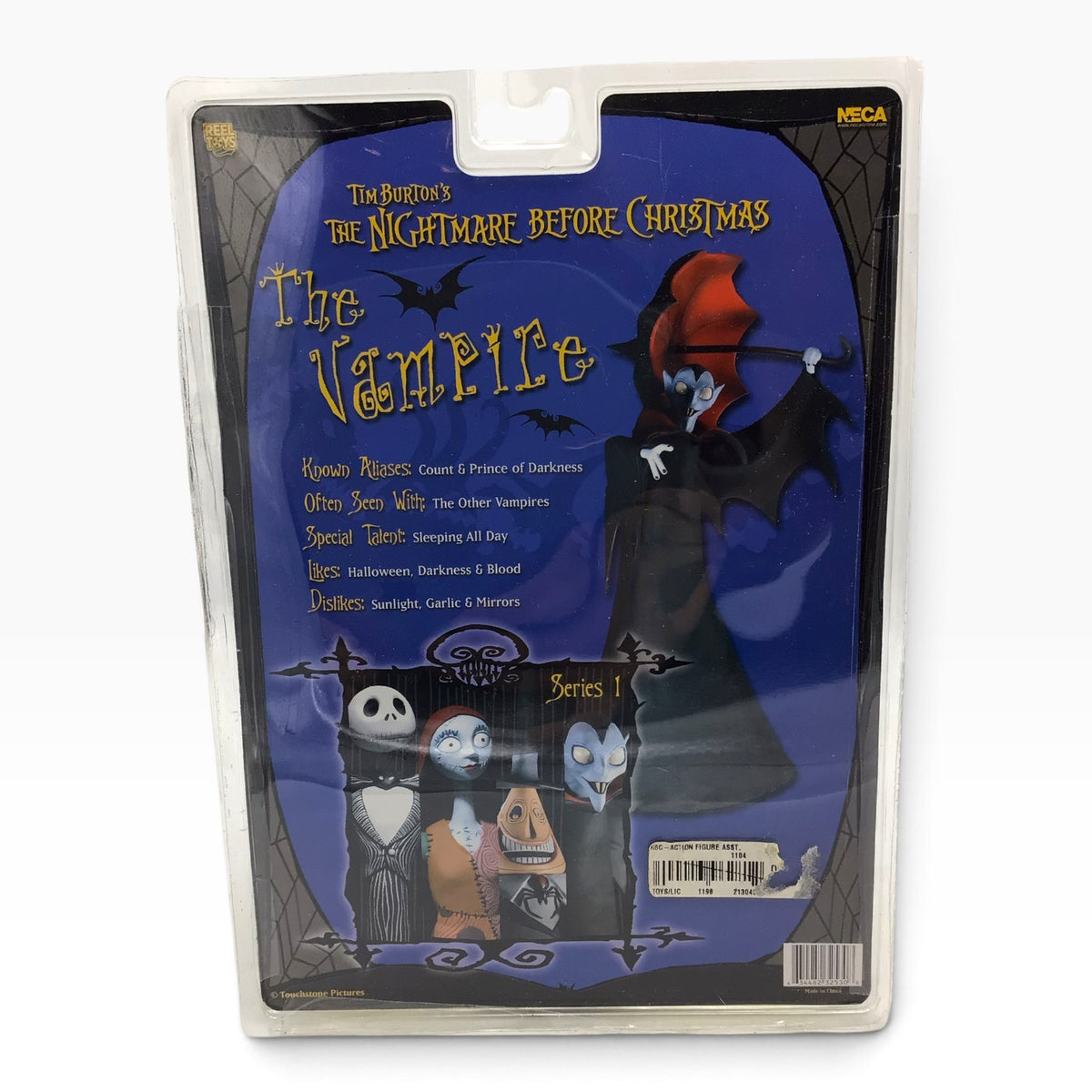 Tim Burton's The Nightmare Before Christmas The Vampire Series 1 Action Figure – NECA Reel Toys