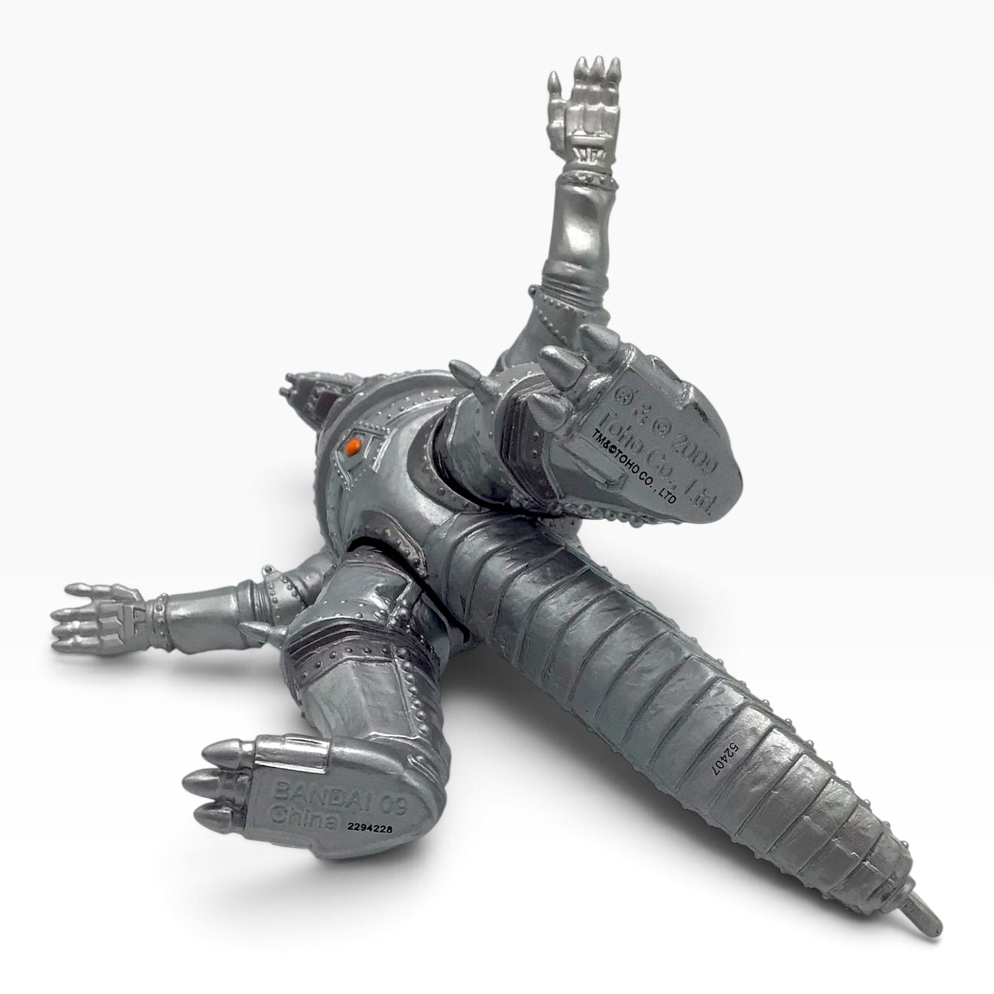 Bandai Classic Mechagodzilla 1974 Action Figure – 6.5" Metallic Silver – Godzilla Collectible