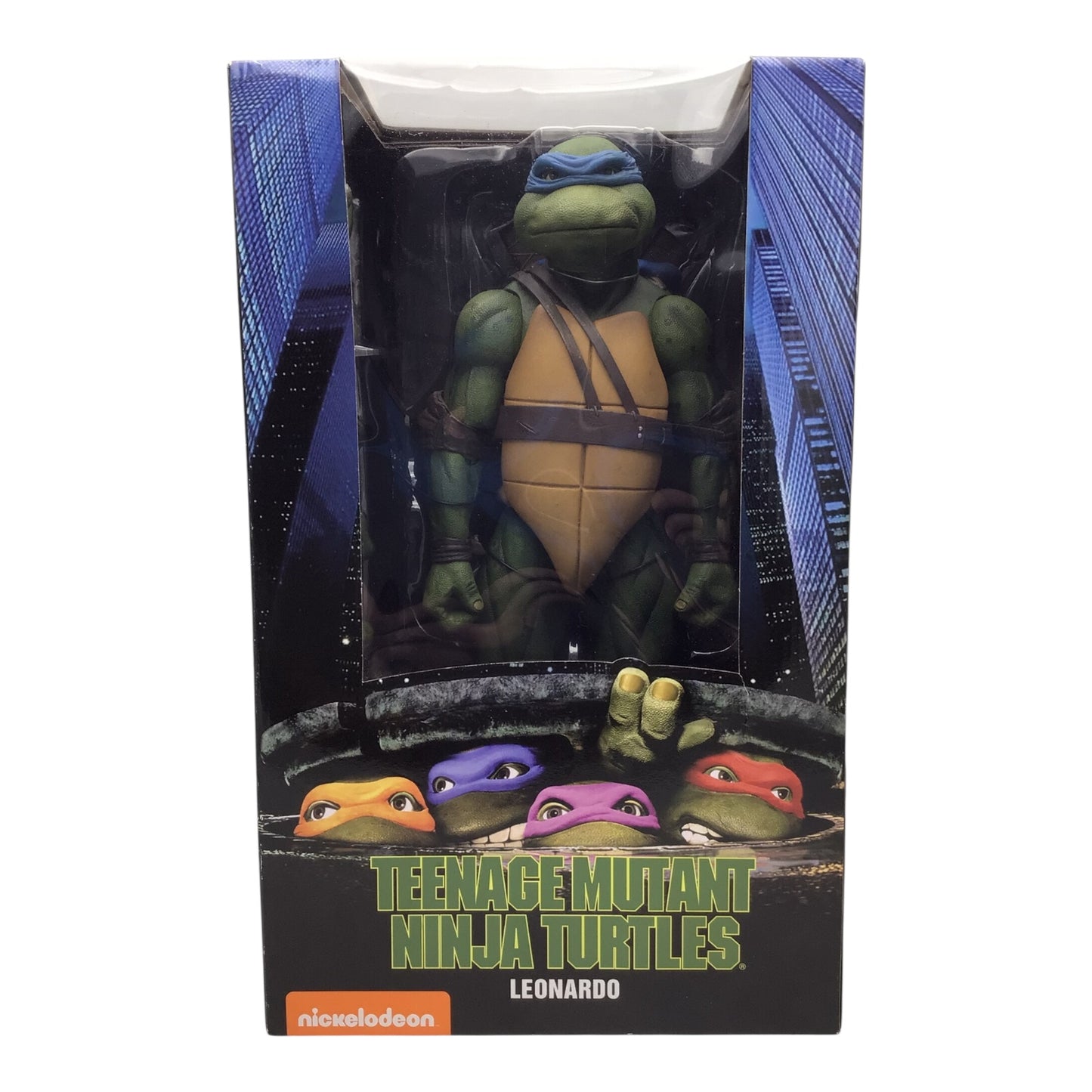 NECA Giant-Sized Teenage Mutant Ninja Turtles Movie Leonardo Figure – Sealed in Box