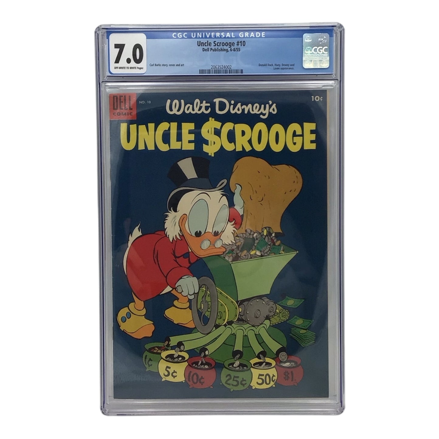 Walt Disney's Uncle Scrooge #10 - CGC 7