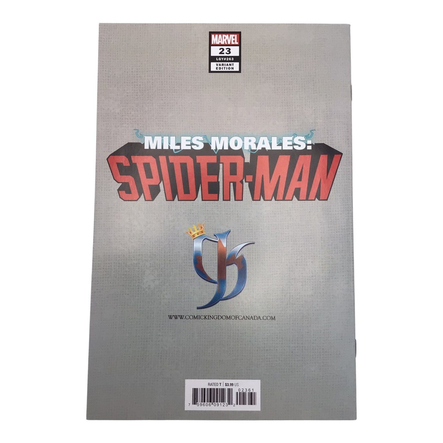 Miles Morales: Spider-Man #23 Signed by Tyler Kirkham – COA