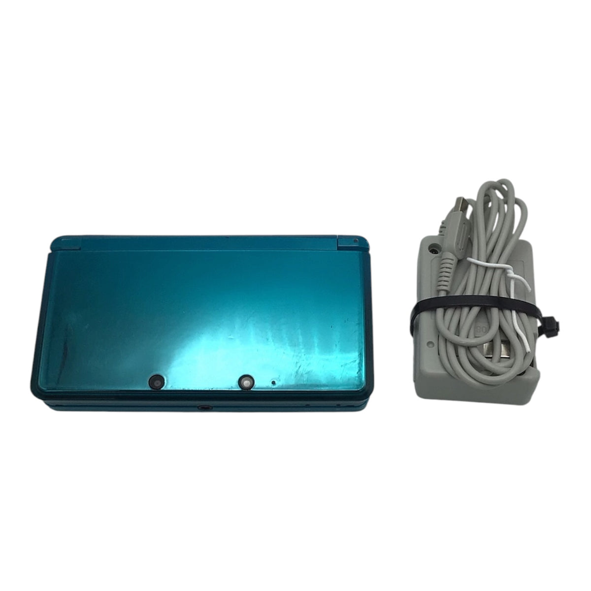 Nintendo 3DS w/ Charger Teal - Tested & Working