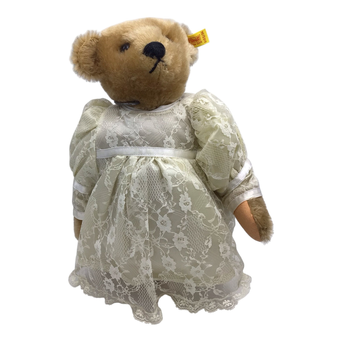 German Steiff Mohair Teddy Bears Wedding Party Set of 4