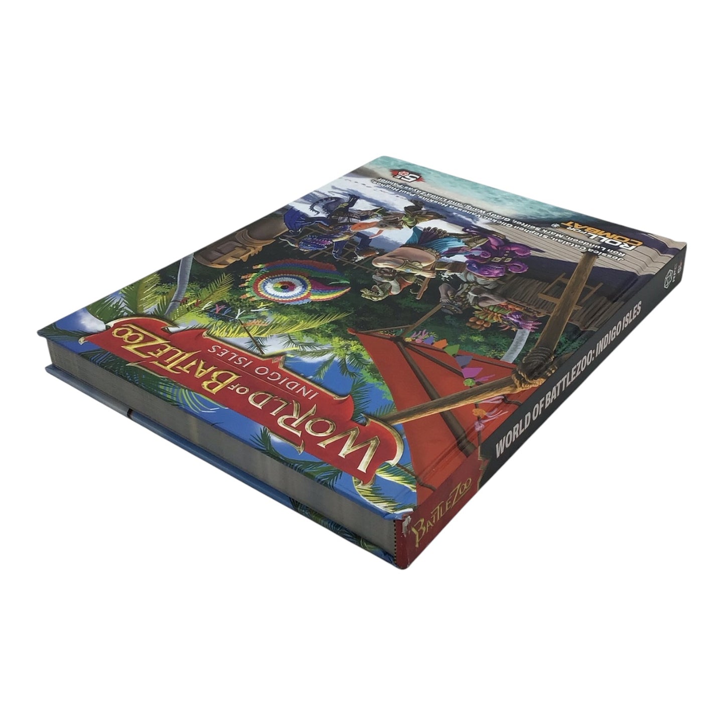 World of Battle Zoo: Indigo Isles RPG Hardcover Book