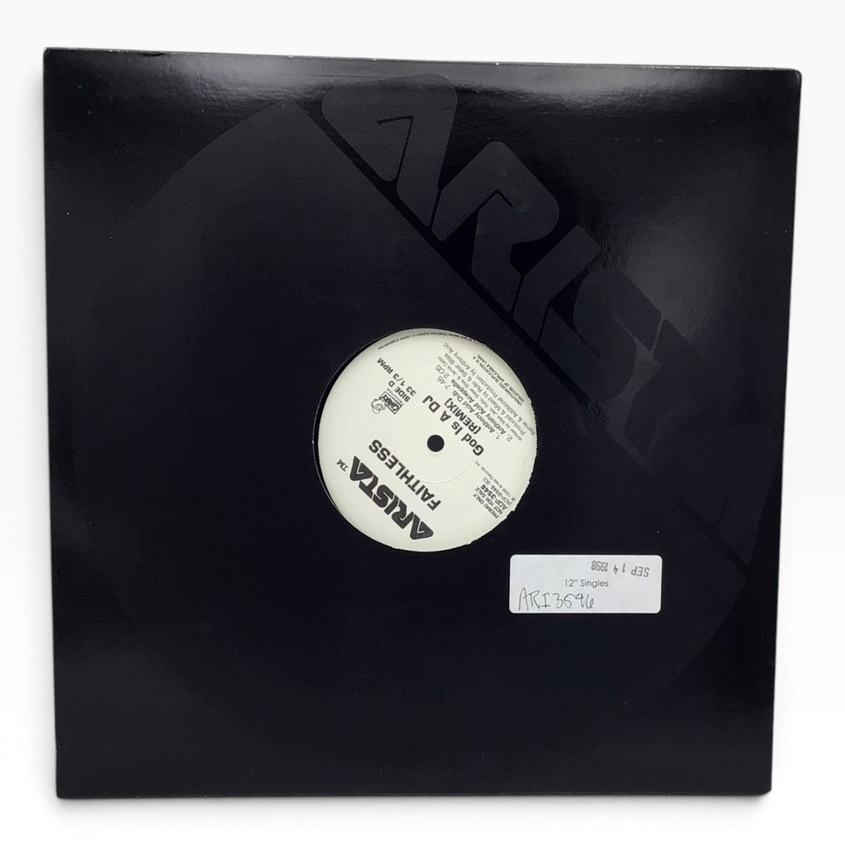 Faithless God Is a DJ (Remix) 1998 Arista Promotional 2-Record Vinyl Set – ADP-3546