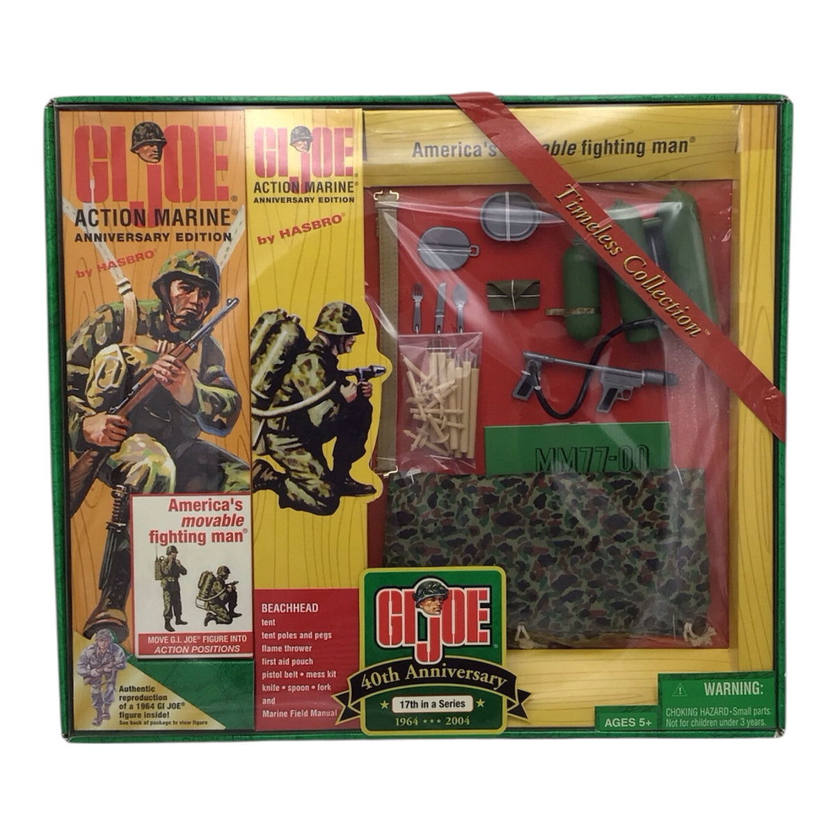 GI Joe 40th Anniversary #17 Action Marine Beachhead Assault Set 17th in Series
