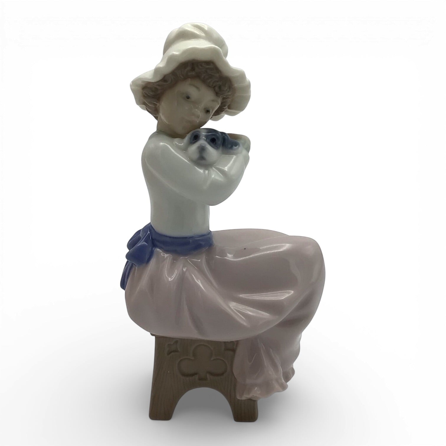 Cachorrillo Mimado Figurine 01049 - NAO by Lladro Made in Spain