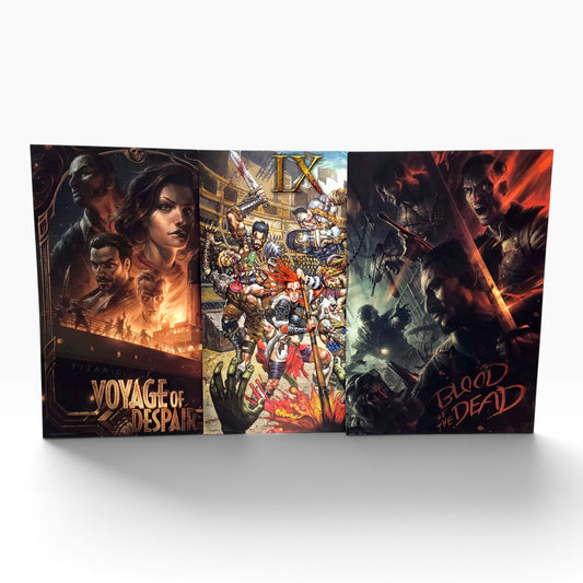 Call of Duty Black Ops 4 Pro Edition Zombie Mode Promotional Prints – Set of 3