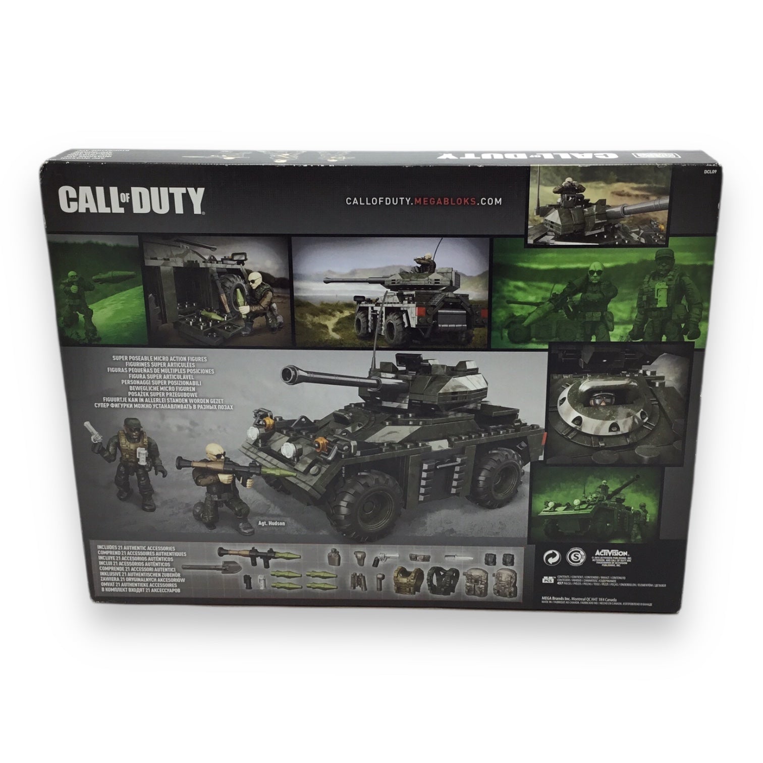 Call of Duty Collector Construction Sets - APC Invasion 457pcs