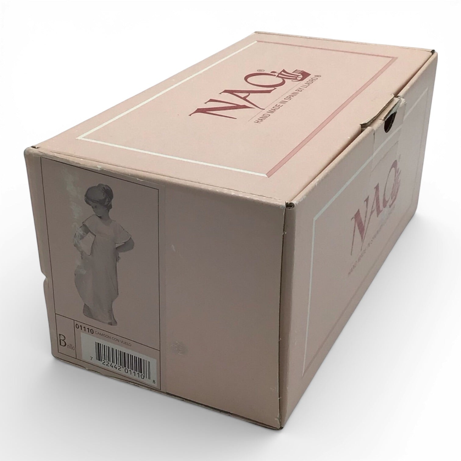 Camison Con Vuelo 1110 Porcelain Figurine - NAO by Lladro Made in Spain