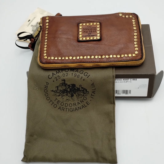 Campomaggi Cognac Wristlet