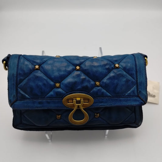 Campomaggi Sapphire Handbag with shoulder strap and dust bag