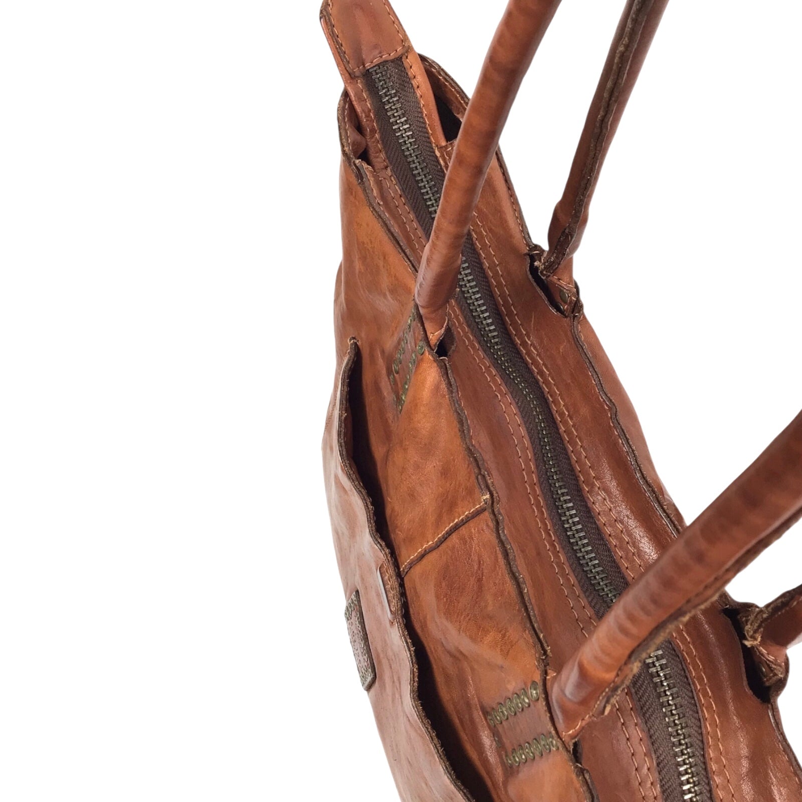 Campomaggi Tote - Brown Italian Leather