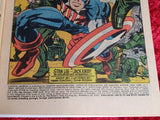 Captain America #106- Stan Lee & Jack Kirby - "Cap Goes Wild!"