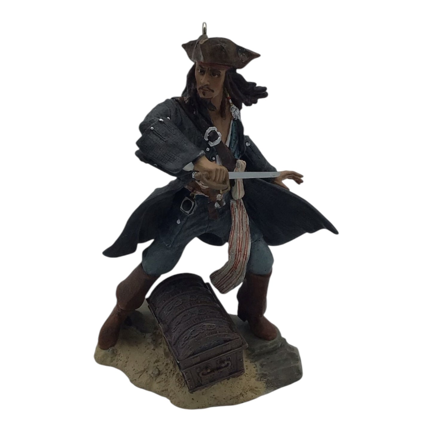Captain Jack Sparrow Pirates of the Caribbean Christmas Ornament - Hallmark Keepsake