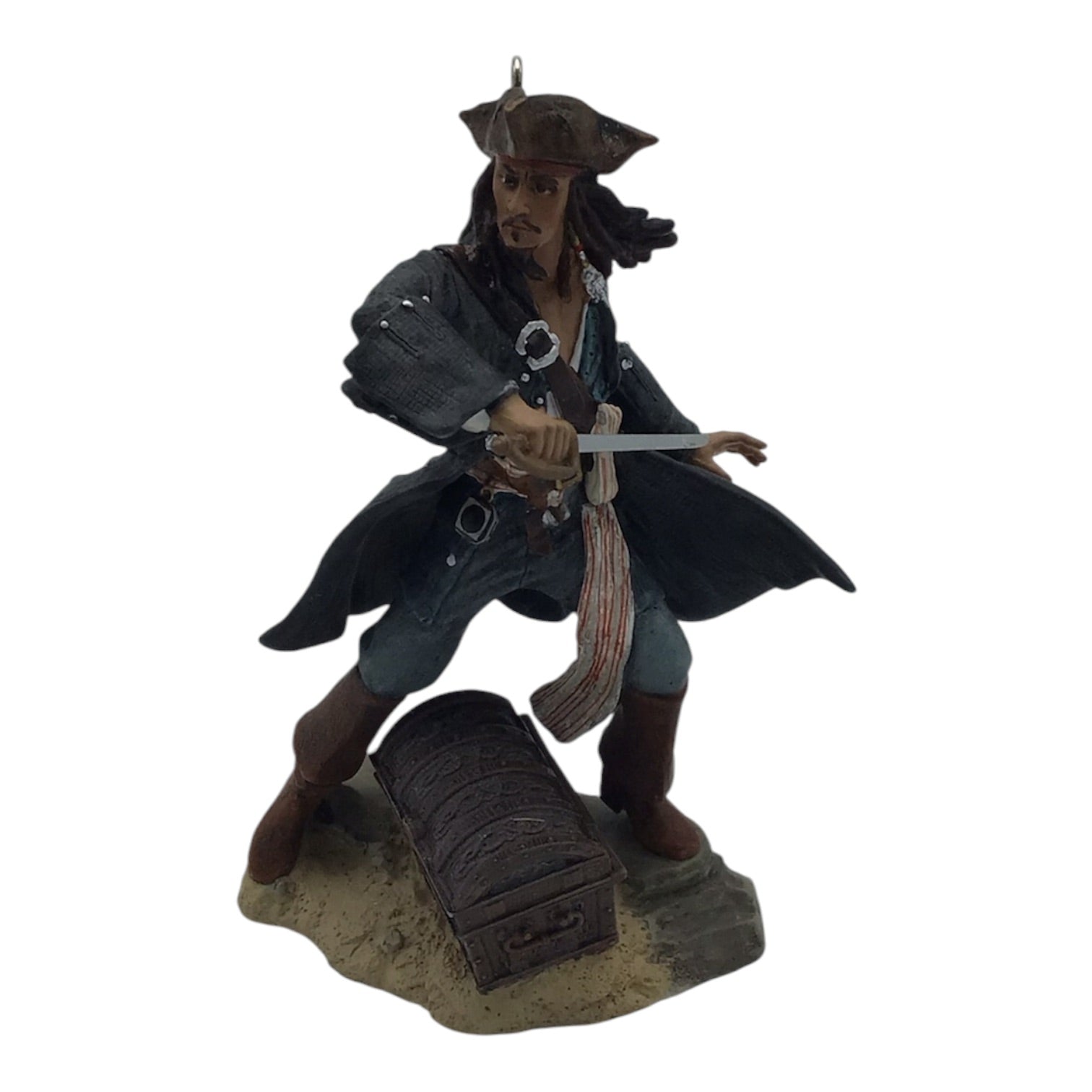 Captain Jack Sparrow Pirates of the Caribbean Christmas Ornament - Hallmark Keepsake