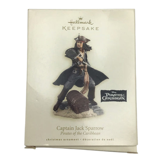 Captain Jack Sparrow Pirates of the Caribbean Christmas Ornament - Hallmark Keepsake