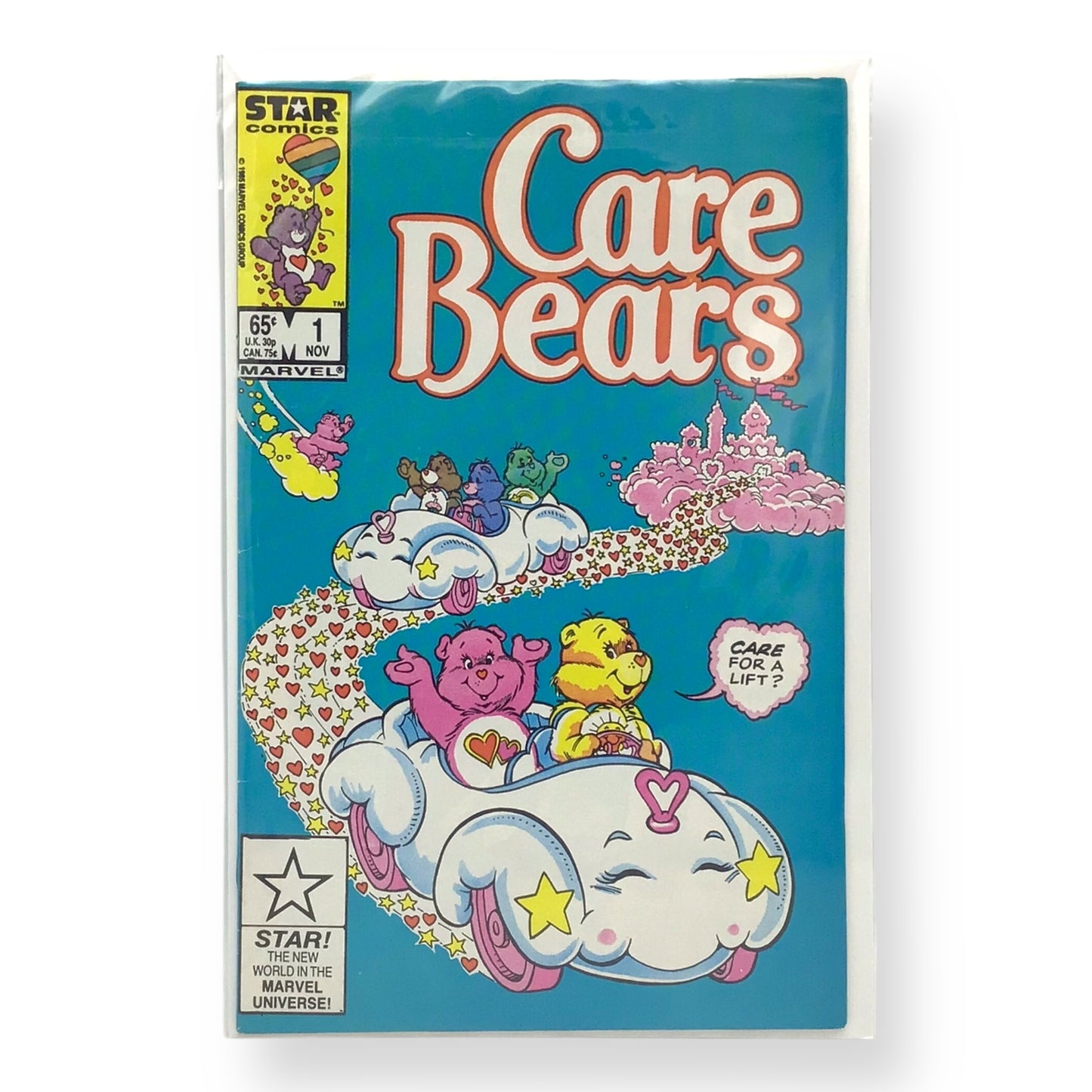 Care Bears #1 (1985) Marvel Star Comics – First Issue