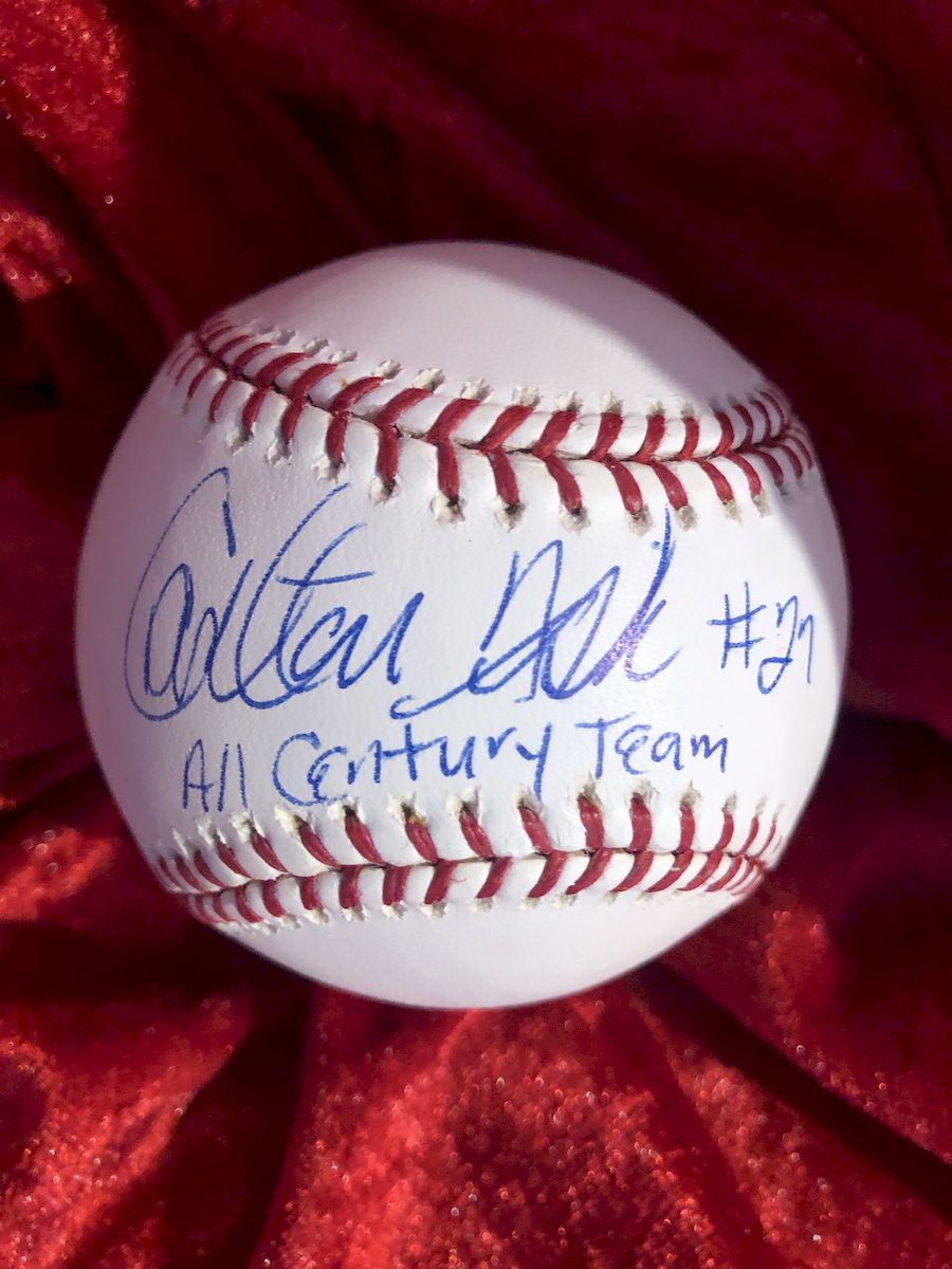 Carlton fisk hot sale autographed baseball