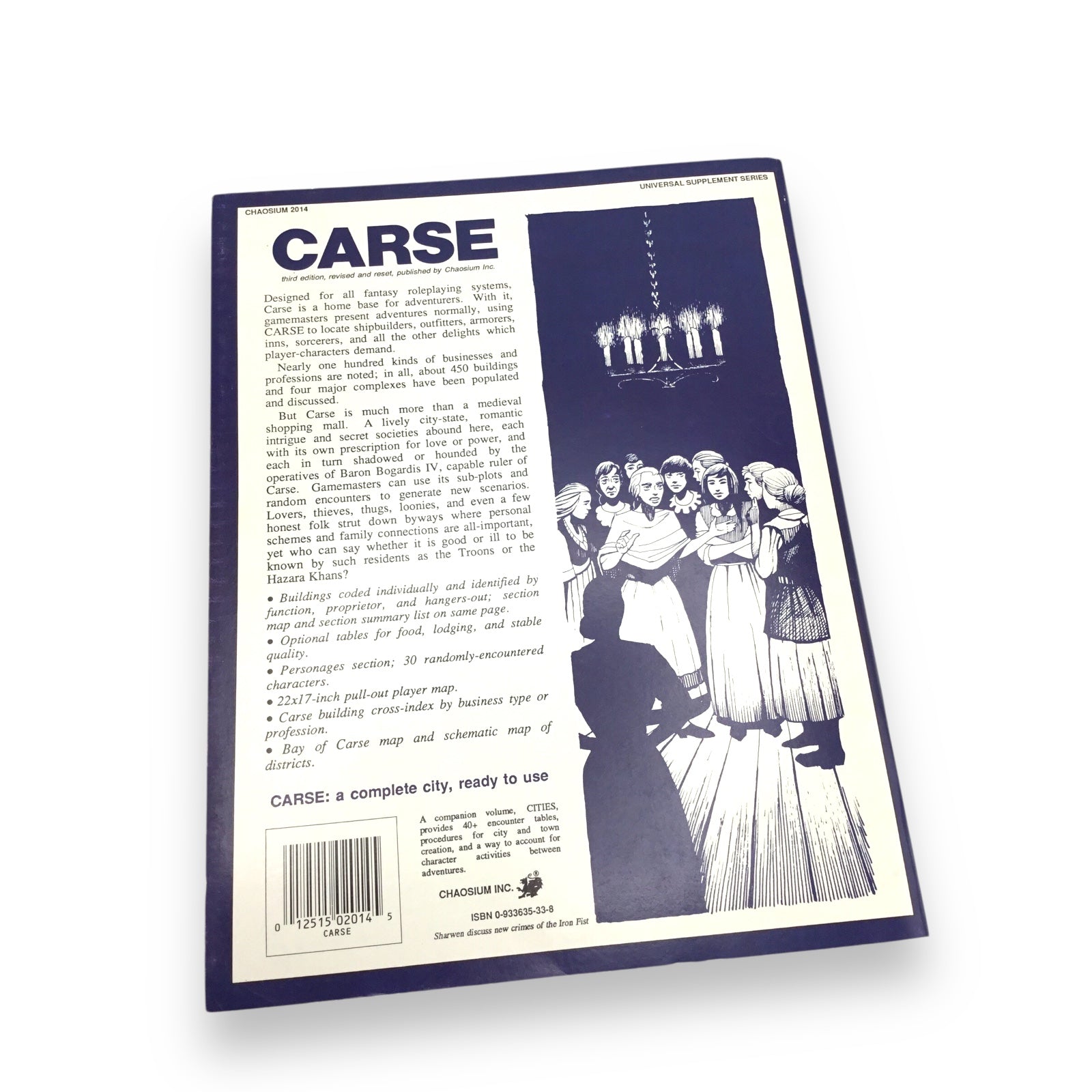 Carse Urban Aid for Fantasy Roleplaying Chaosium Inc