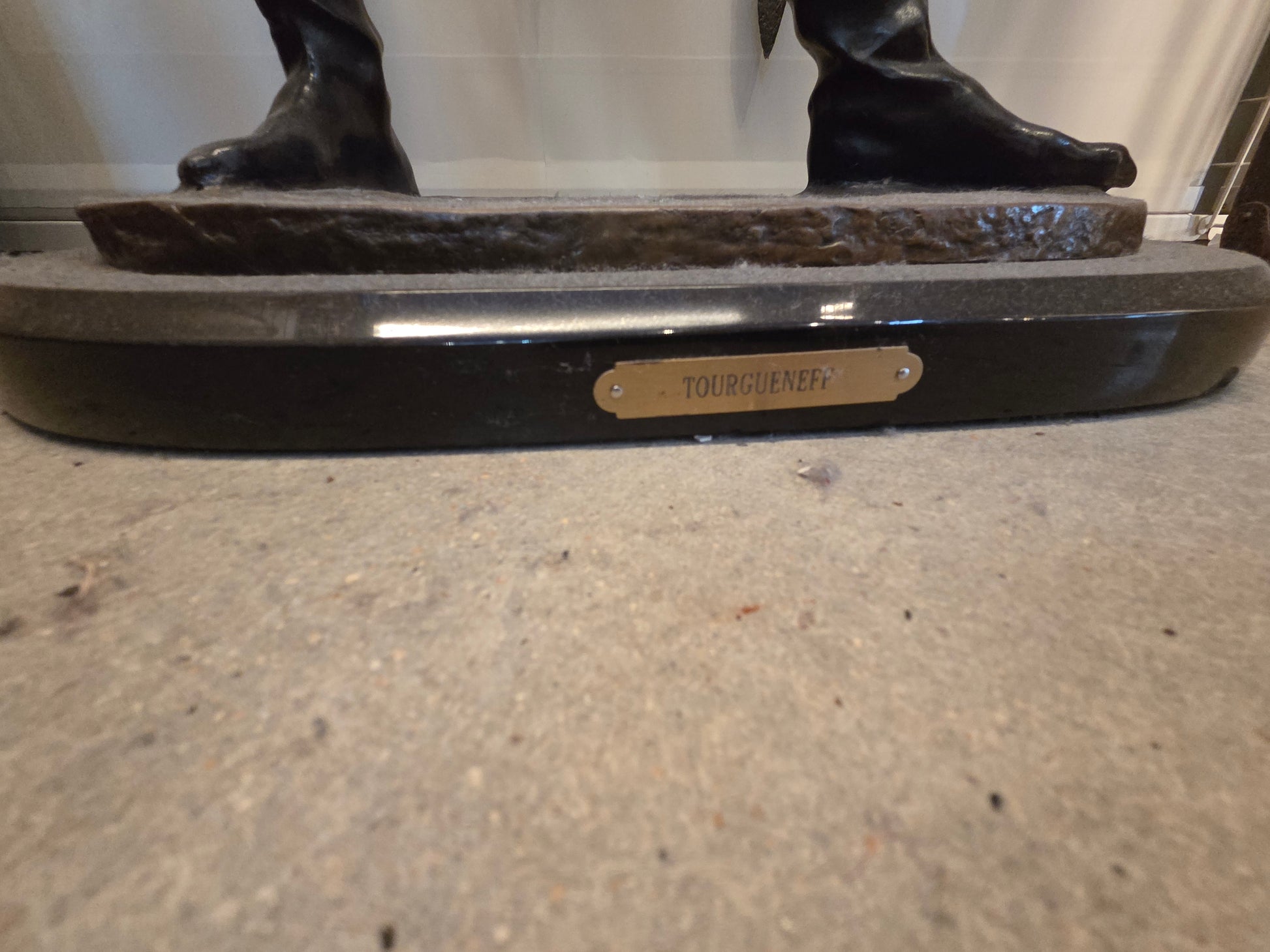 Cast Bronze Statue of Archer 19thC on Base