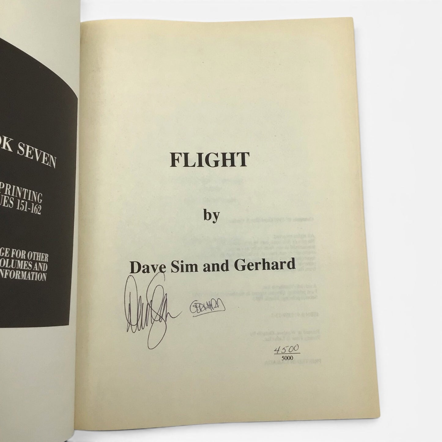 Cerebus Flight Book #7 by Dave Sim & Gerhard - Signed 4500/5000