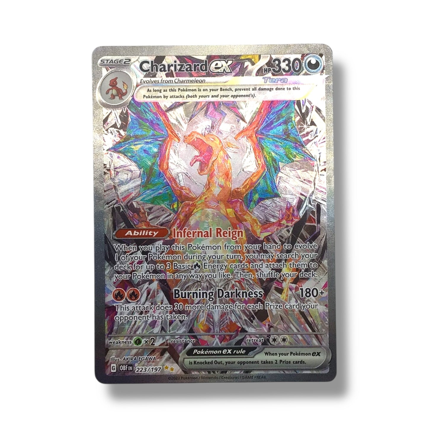 Charizard EX (Special Illustration) Pokémon Card - Obsidian Flames