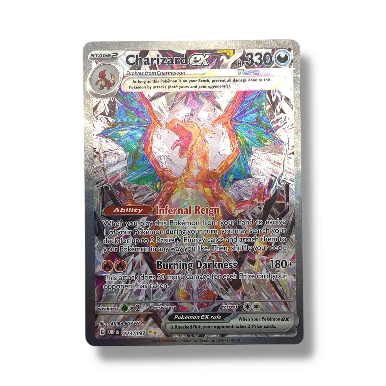 Charizard EX (Special Illustration) Pokémon Card - Obsidian Flames