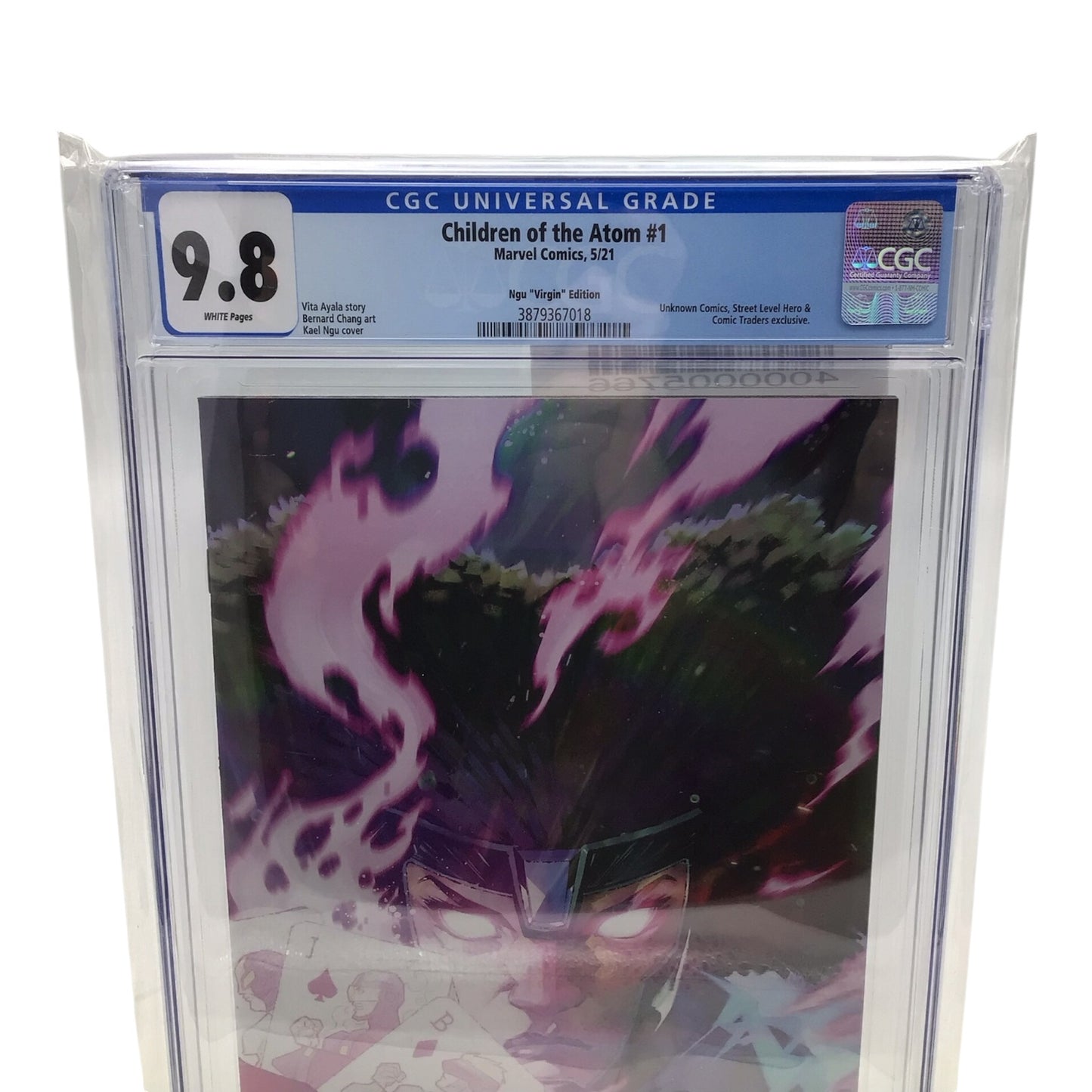 Children of the Atom #1 "Virgin" Variant - CGC Graded 9.8