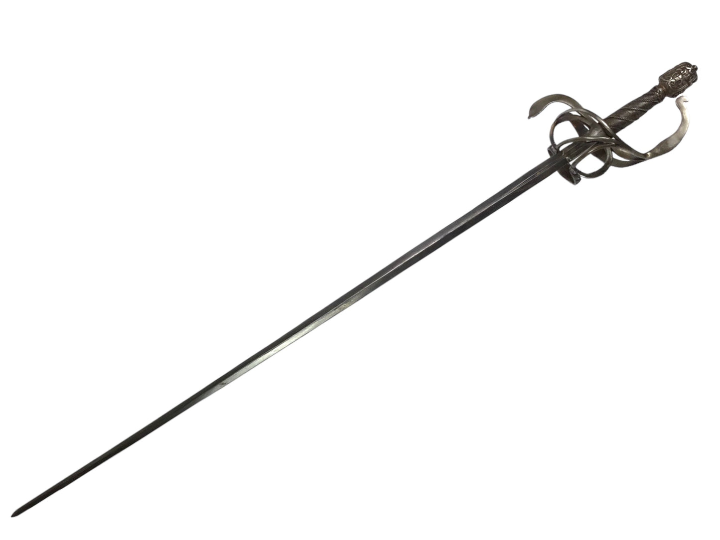 Chiseled Hilt Swept Hilt Rapier